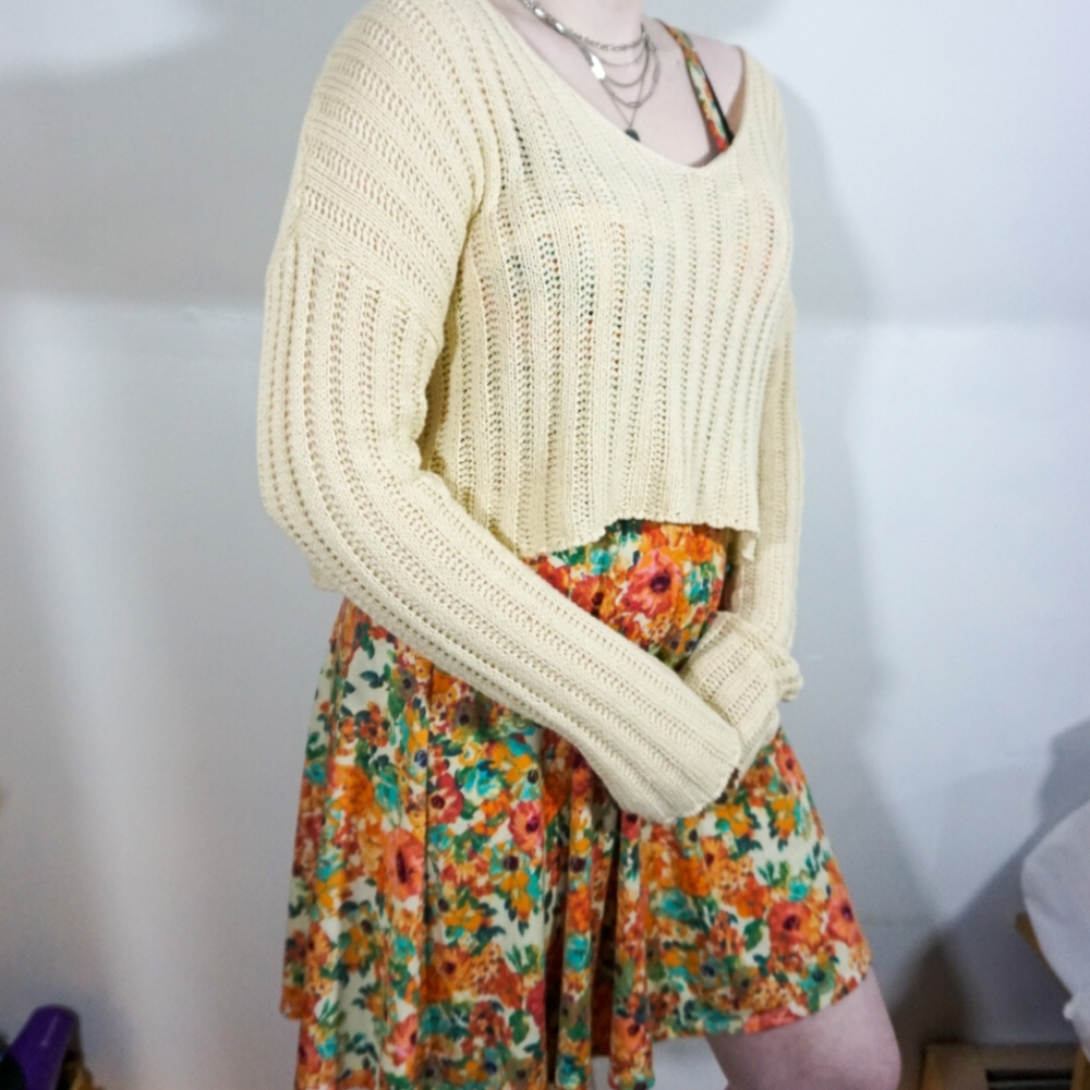 Vintage Style Flower Dress